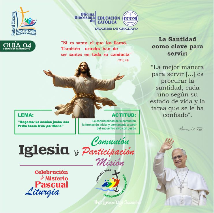 GUIA N°04 DE FORMACIÓN PERMANENTE: “Pastoral Educativa Docente”
